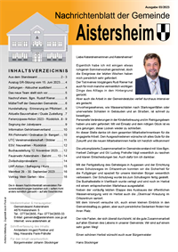 Nachrichtenblatt Aistersheim 03/2023